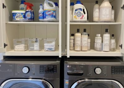 Residential Organizing Laundry